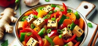 Tofu stir-fry z warzywami